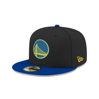 Golden State Warriors Gorra | New Era NBA Two Tone 59fifty Fitted Cap Mexico - Negros